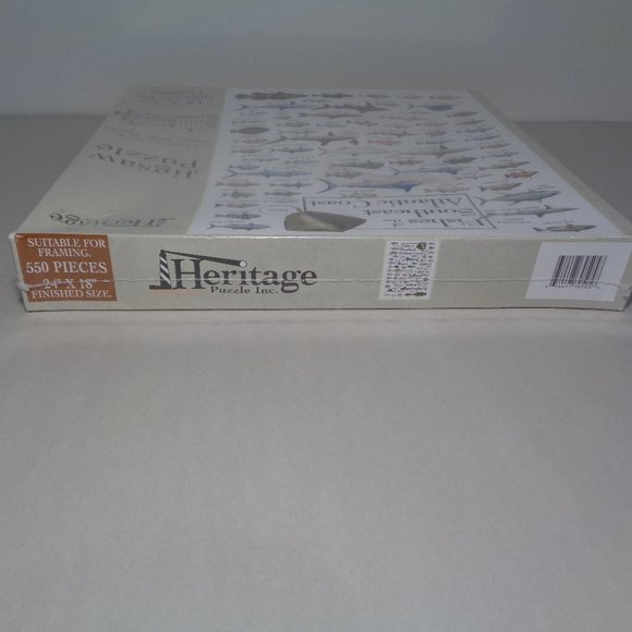 FISHES OF THE SOUTHEAST ATLANTIC COAST New 550 Piece Jigsaw Puzzle - Picture 8 of 12